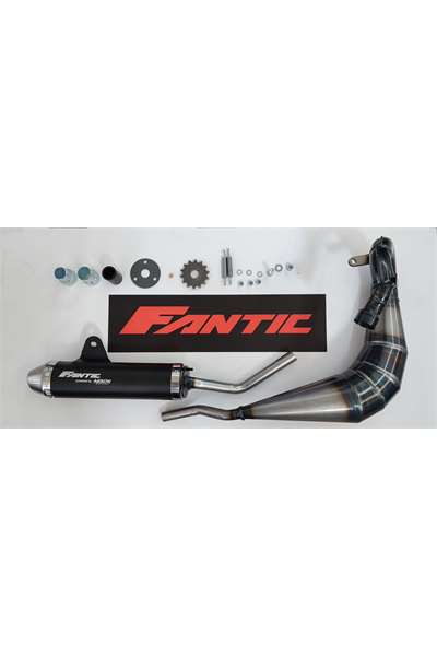 FANTIC KIT SCARICO LIBERO AM6 EU5 NERO Accessori  