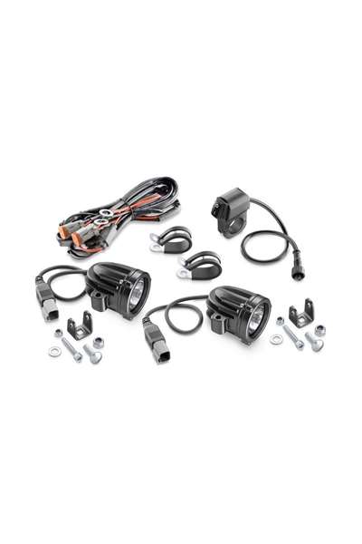 CELLULARLINE Kit Faretti Led Moto 10W Spot NERO Accessori  